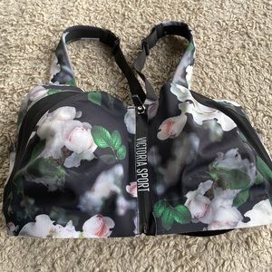 Victoria Secret Incredible knockout trap max floral sports bra 34 DDD